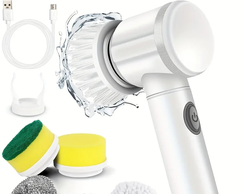 Electric Spin Scrubber Electric Cleaning Brush Cordless Power Scrubber